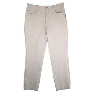 State & Liberty Mens Athletic Fit 4-Way Stretch Golf Pants Gray 36 (Fits‎ 35x29)